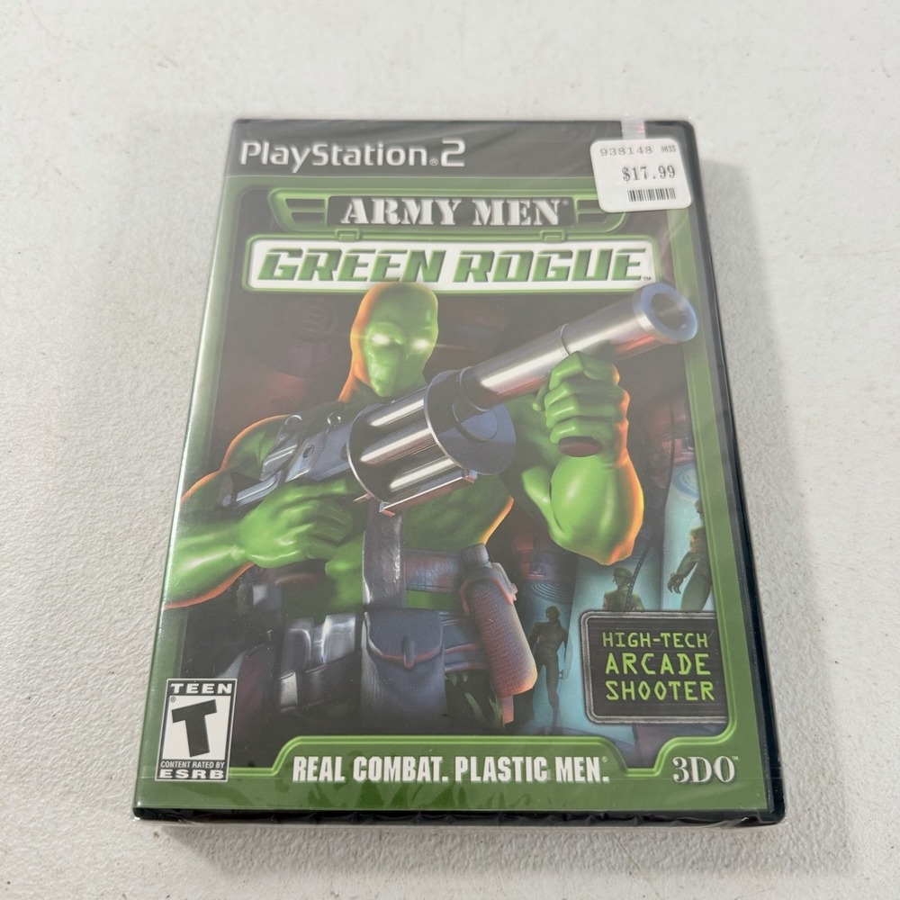 Army Men: Green Rogue PS2 (Brand New Factory Sealed US Version) Playstation 2